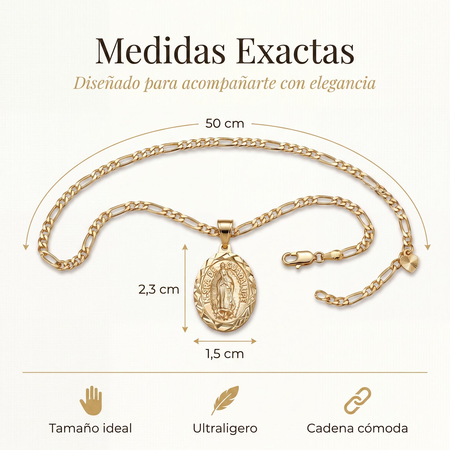 Collar Virgen María